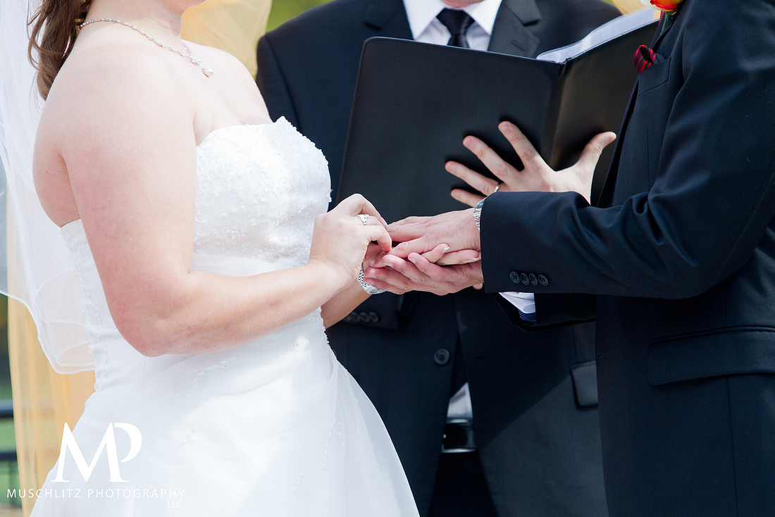 Hannah Park, Gahanna Ohio, Outdoor September Wedding
