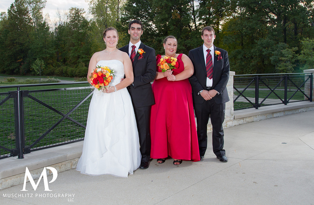Hannah Park, Gahanna Ohio, Outdoor September Wedding