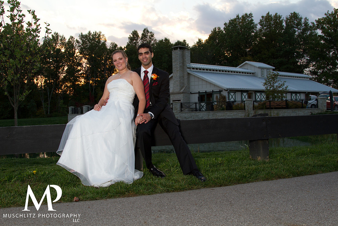 Hannah Park, Gahanna Ohio, Outdoor September Wedding