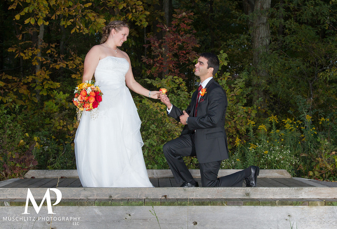 Hannah Park, Gahanna Ohio, Outdoor September Wedding