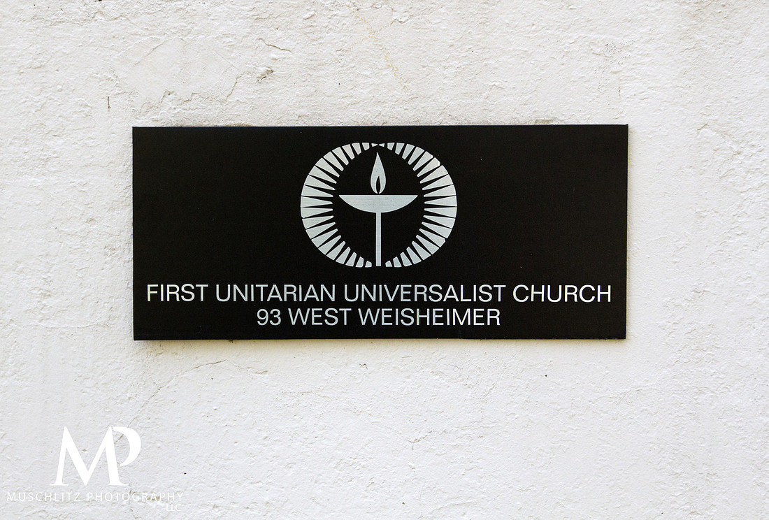 October Wedding First Unitarian Universalist Church Columbus, Ohio