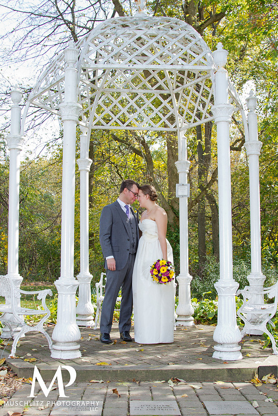 Park of Roses Columbus, Ohio Wedding Portraits