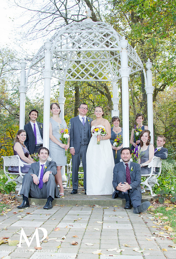 Park of Roses Columbus, Ohio Wedding Portraits