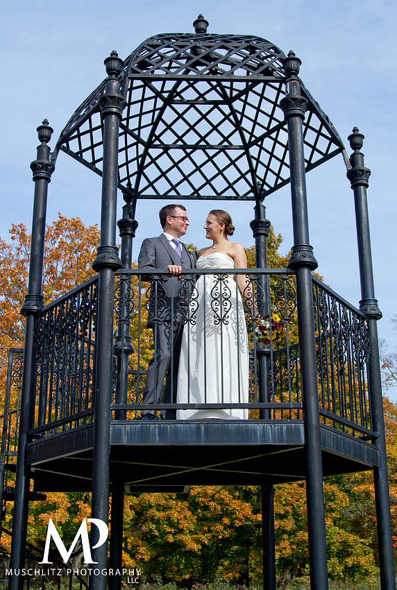 Park of Roses Columbus, Ohio Wedding Portraits