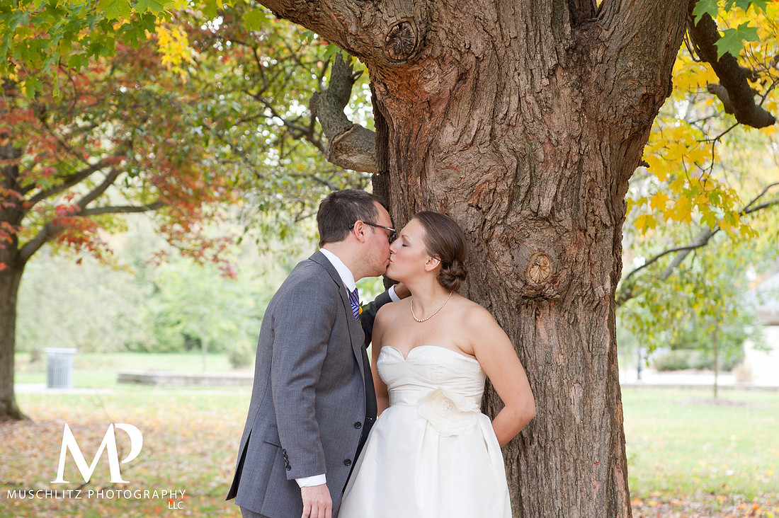 Park of Roses Columbus, Ohio Wedding Portraits
