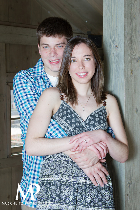 Inniswood Metro Gardens &amp; Hoover Reservoir Engagement Portraits, Westerville, Ohio