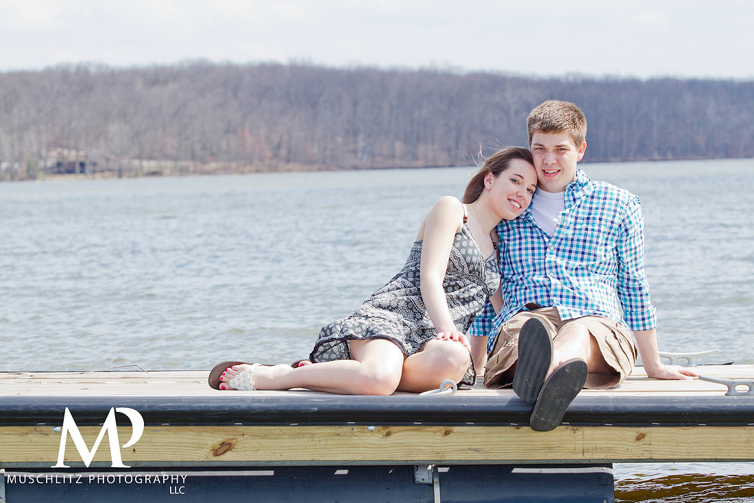 Inniswood Metro Gardens &amp; Hoover Reservoir Engagement Portraits, Westerville, Ohio