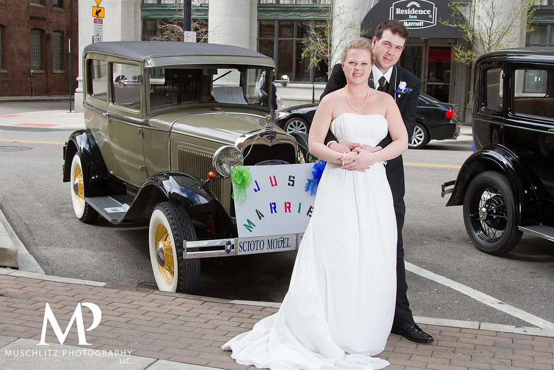The Vault wedding, Columbus, Ohio