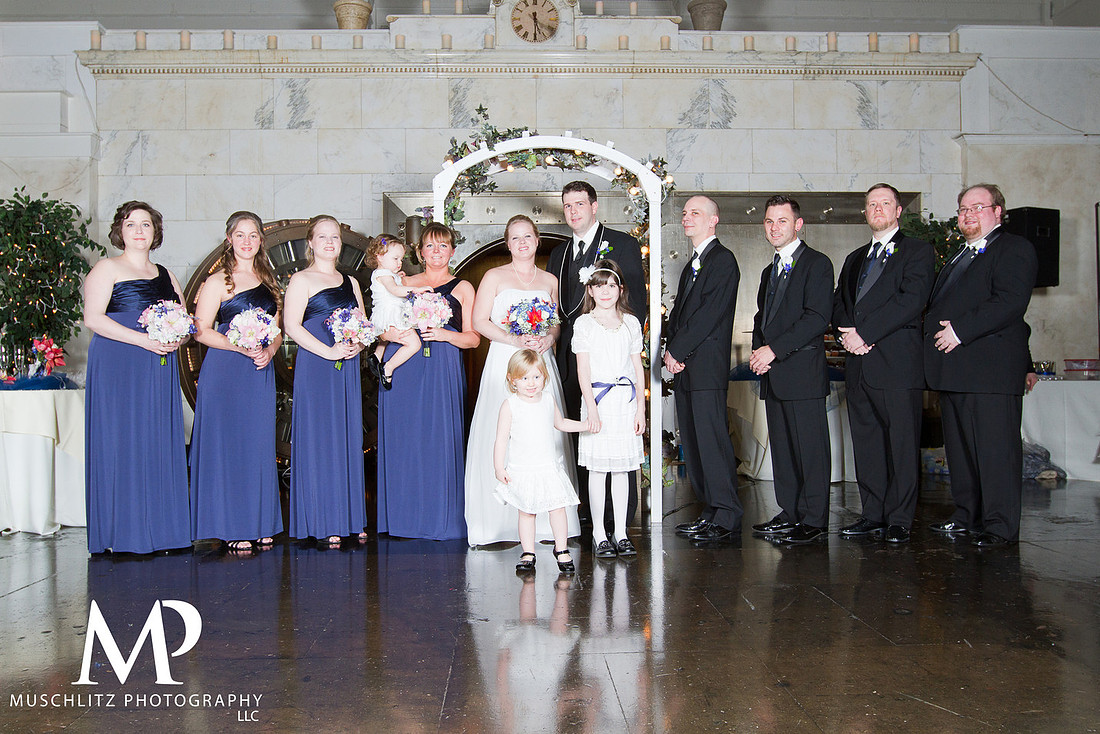 The Vault wedding, Columbus, Ohio