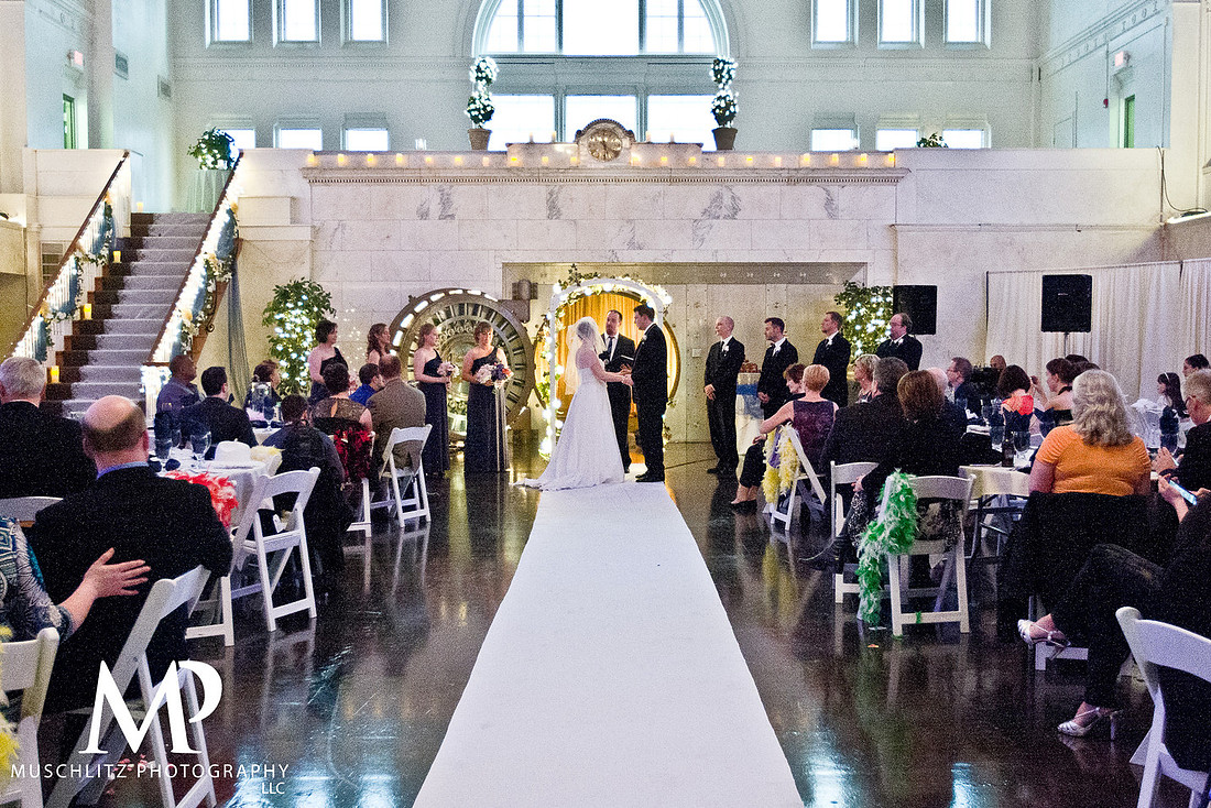 The Vault wedding, Columbus, Ohio