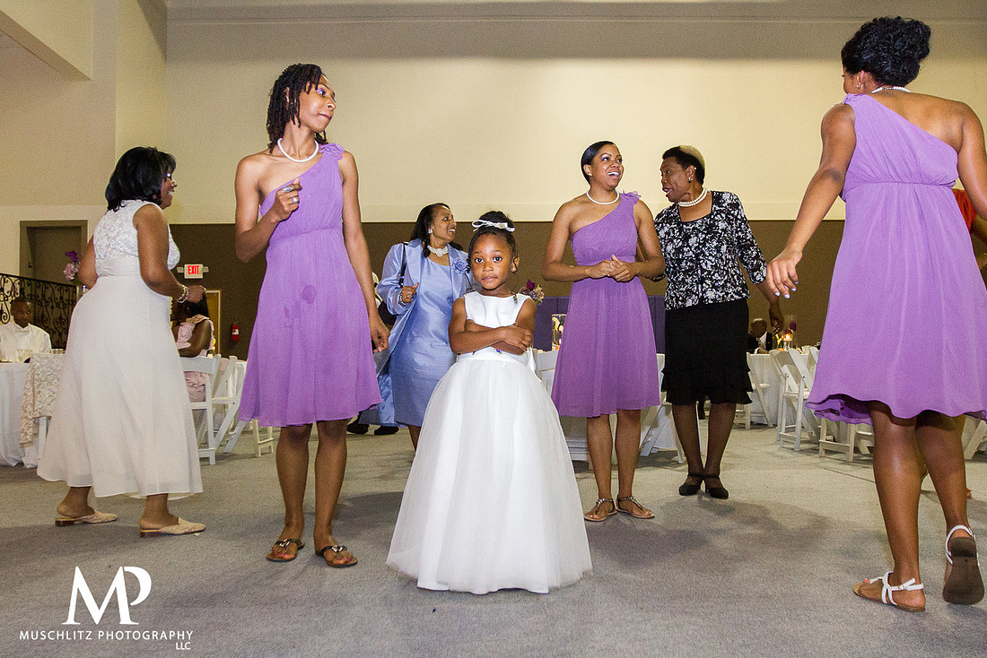 Franklin Park Conservatory Wedding, J.H. Ross Family Life Center Reception