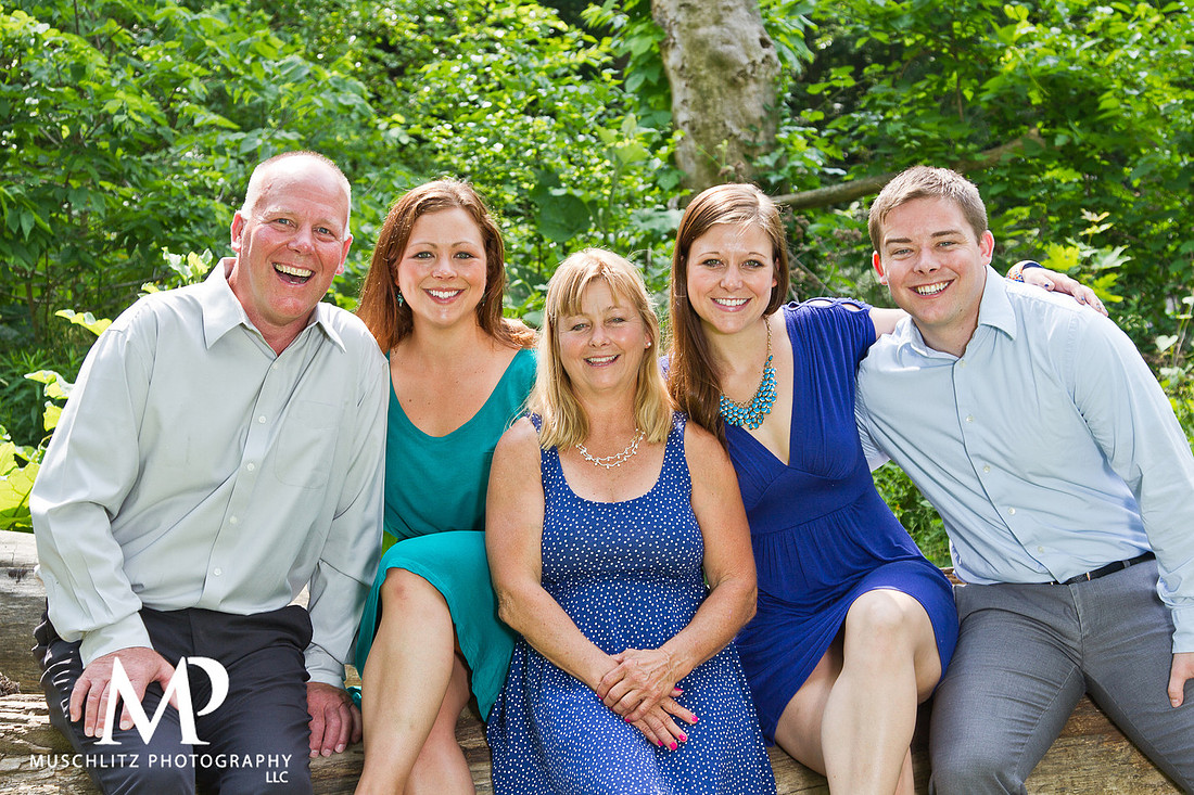 Family Portraits, Park of Roses, Clintonville, Ohio