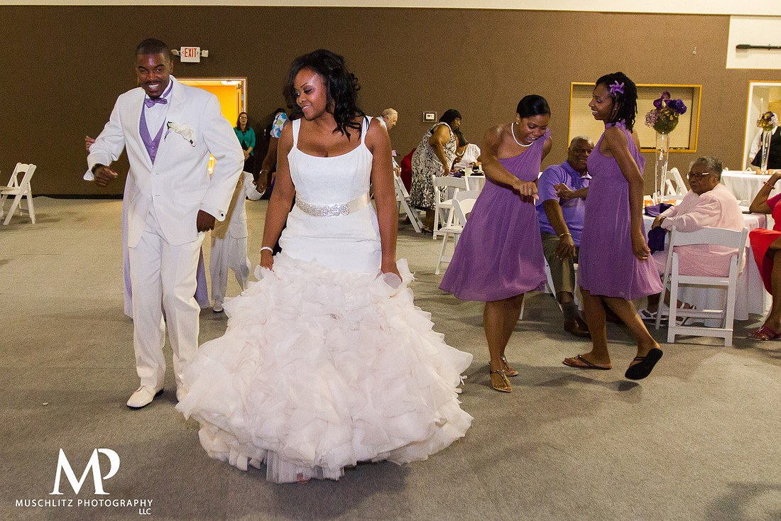 Franklin Park Conservatory Wedding, J.H. Ross Family Life Center Reception