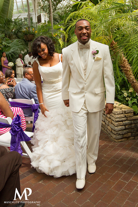 Franklin Park Conservatory Wedding, J.H. Ross Family Life Center Reception
