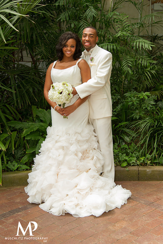 Franklin Park Conservatory Wedding, J.H. Ross Family Life Center Reception