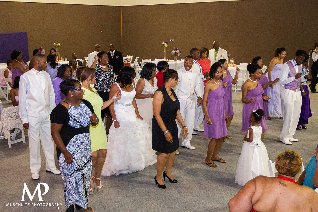 Franklin Park Conservatory Wedding, J.H. Ross Family Life Center Reception