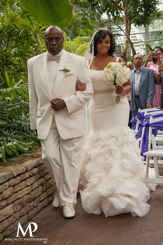 Franklin Park Conservatory Wedding, J.H. Ross Family Life Center Reception