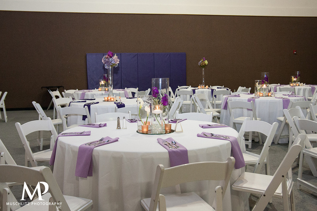 Franklin Park Conservatory Wedding, J.H. Ross Family Life Center Reception